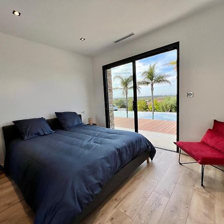 Villa D'Exception Avec Piscine A Debordement - Vue Panoramique Saint-Nazaire  Εξωτερικό φωτογραφία
